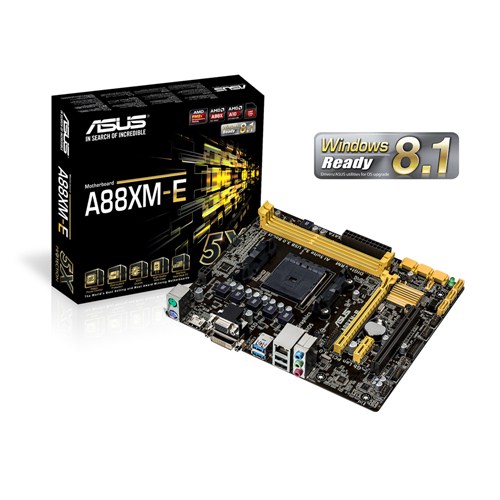  ASUS A88XM-E AMD FM2+ Motherboard