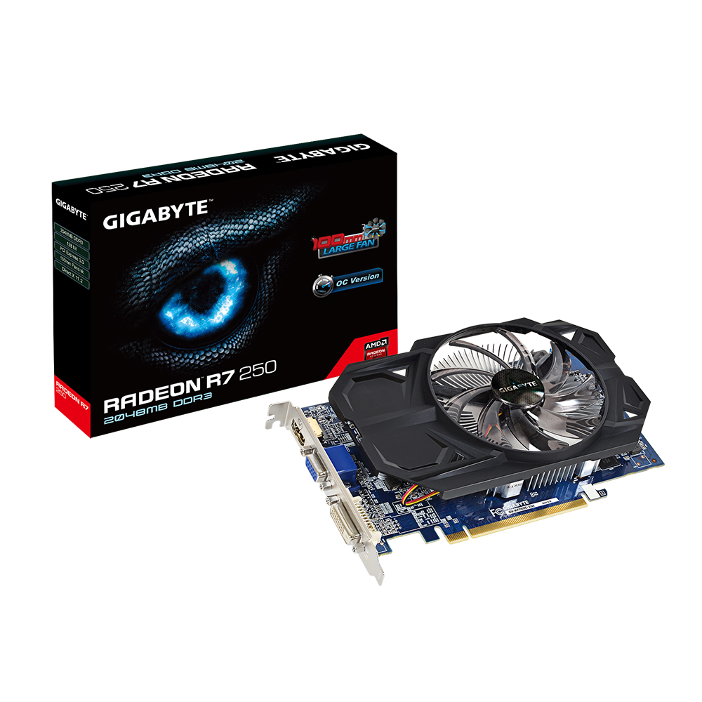  GIGABYTE GV-R725OC-2GI REV3.0 Radeon R7 250 2GB