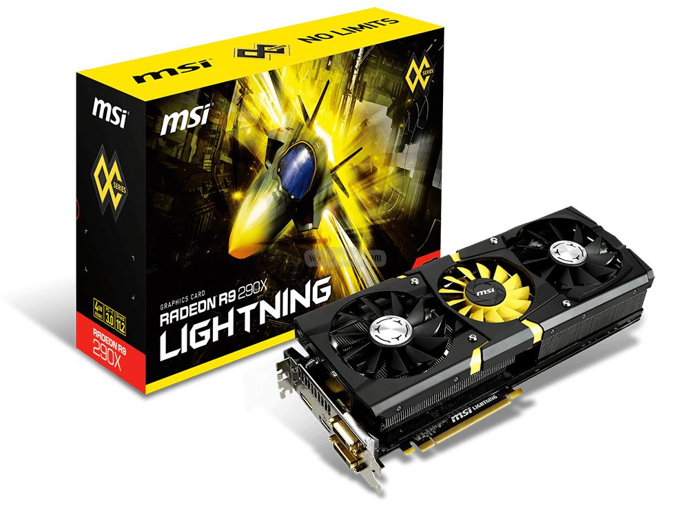  MSI Radeon R9 290X LIGHTNING 4GB